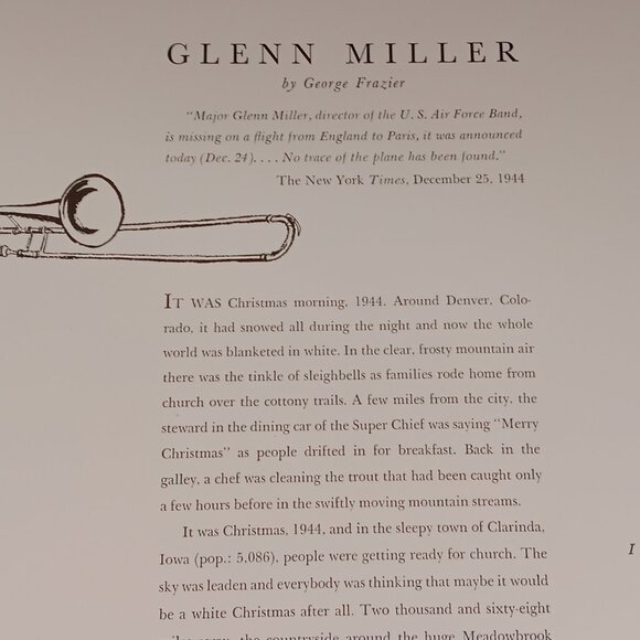 Glenn Miller - Limited Edition Numbered 5LP Binder Set - Volume 2 - Circa 1953 - Picture 3 of 7
